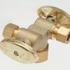 Valves, Fittings & Connectors ProLine Series Dual Outlet Stops | Brass 5/8-In Comp X 3/8-In Comp X 3/8-In Comp Dual Outlet Stop