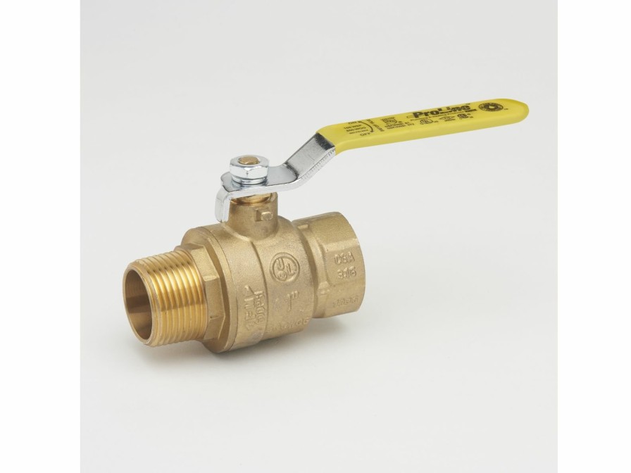 Valves, Fittings & Connectors ProLine Series Ball Valves | Brass 2-In Mip X 2-In Fip Ball Valve - Lead-Free