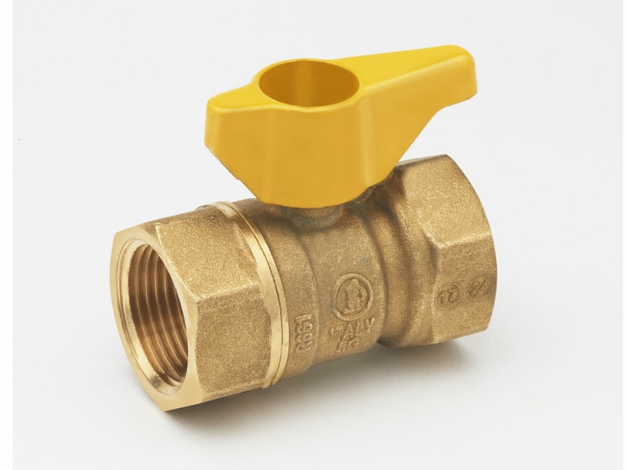 Valves, Fittings & Connectors ProLine Series Gas Valves | Brass 1-In Fip X 1-In Fip Gas Valve