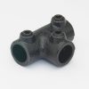 Structural Fittings & Pipe SteelTek Tees | Black 3/8-In Three Socket Tee