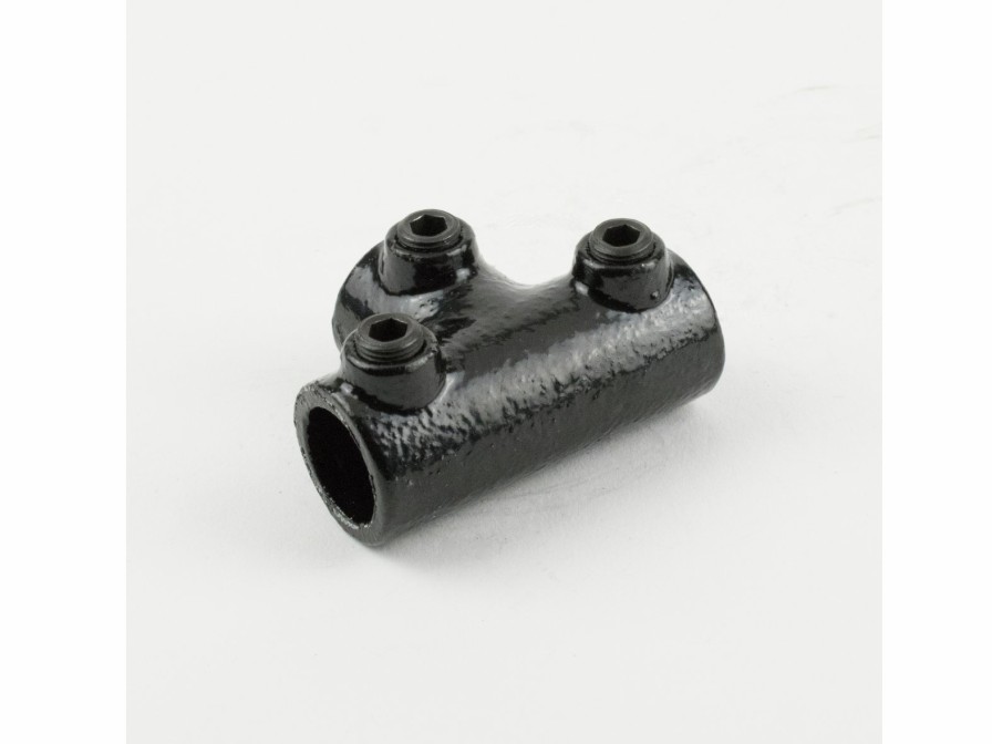 Structural Fittings & Pipe SteelTek Tees | Black 3/8-In Three Socket Tee