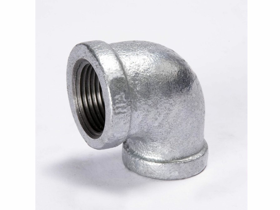 Piping Systems Southland Galvanized Iron | 2-In X 1-1/2-In Fip Galvanized 90-Degree Reducing Elbow - Bulk