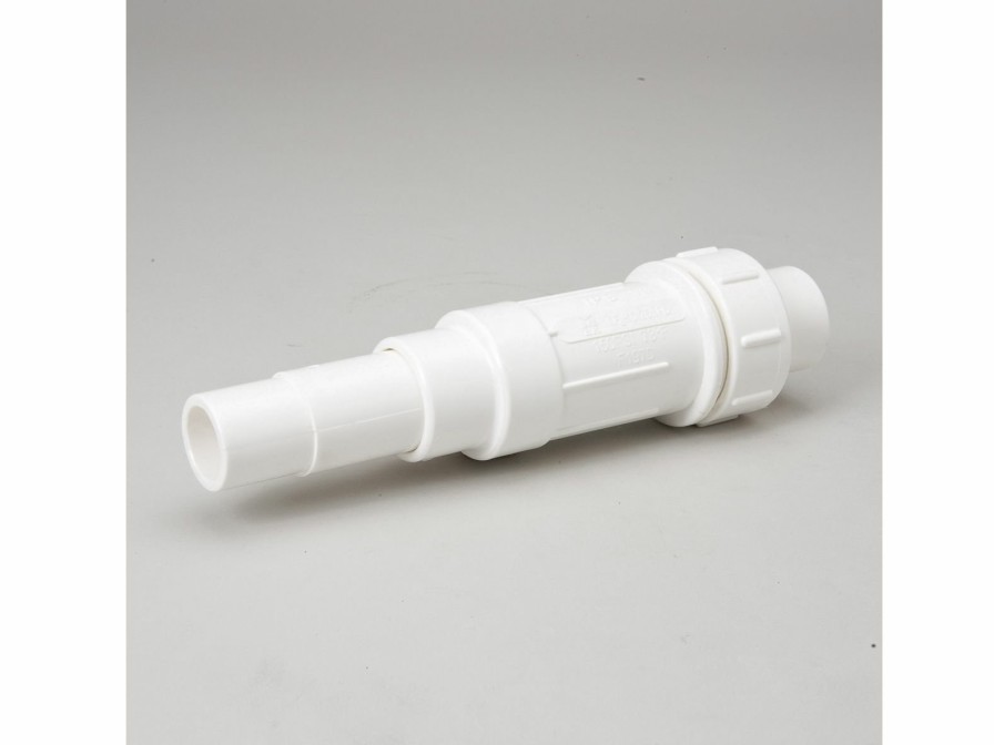 Valves, Fittings & Connectors B&K Plastic | Pvc 1-1/2-In Solv X 1-1/2-In Solv Ez Span Repair Coupling