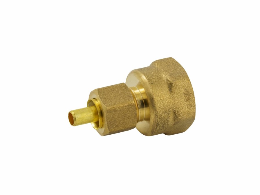 Valves, Fittings & Connectors ProLine Series Compression Fittings | Brass 3/8-In Comp X 1/2-In Fip Coupling