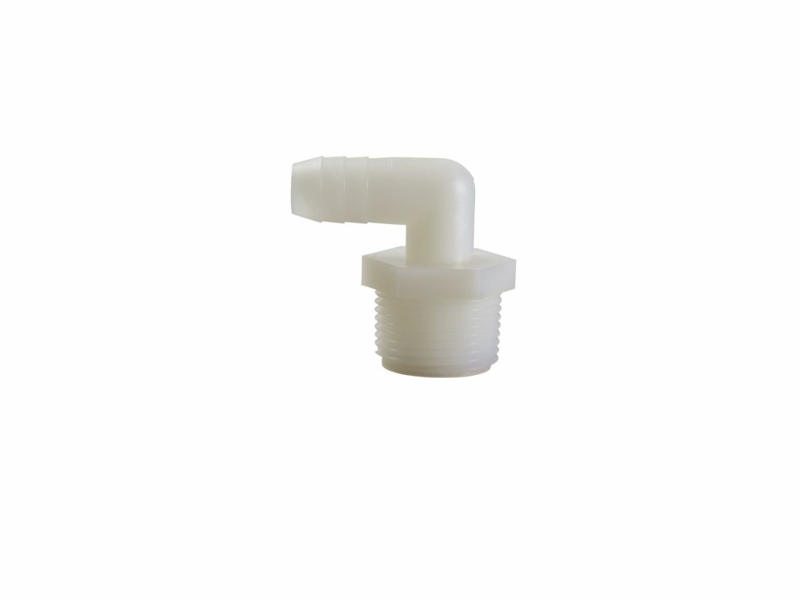 Valves, Fittings & Connectors ProLine Series Nylon Barbed Fittings | 1/2-In Barb X 3/-In Mip Nylon Male Elbow Fitting