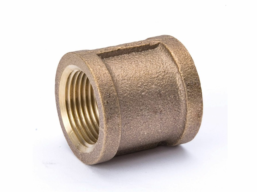 Piping Systems Southland Fittings | 1-1/2-In Fip Red Brass Coupling