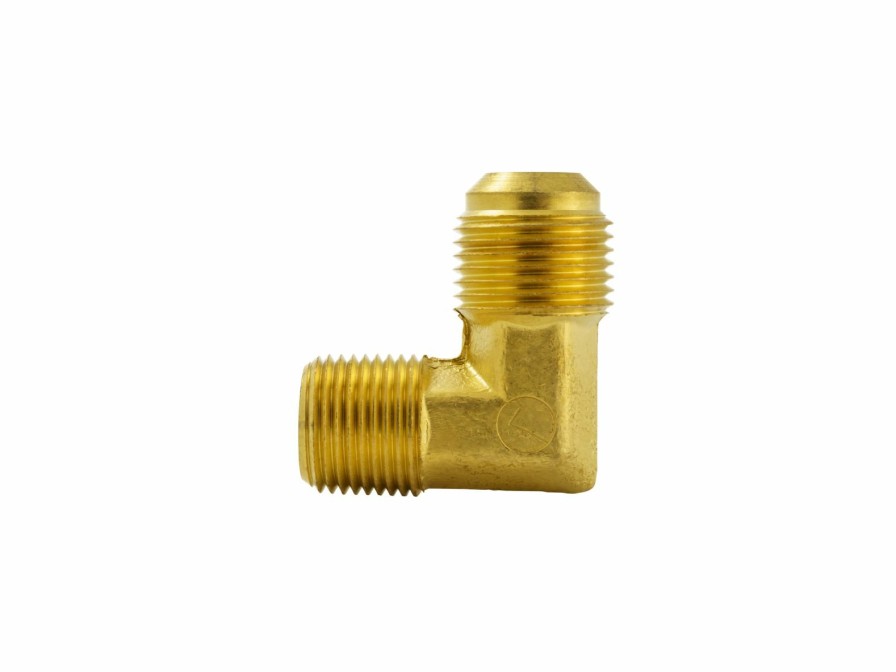 Valves, Fittings & Connectors ProLine Series Flare Fittings | Brass 1/2-In Fl X 1/2-In Mip Male Elbow