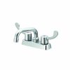 Bath & Kitchen Products B&K Utility | Two Metal Ada Lever Handle - 6" Spout - Chrome