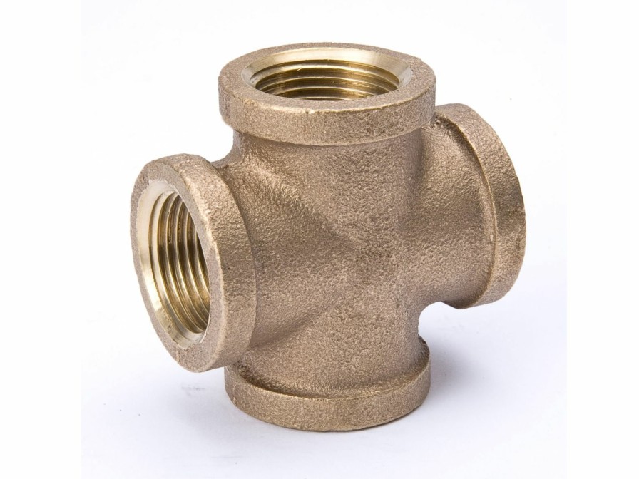 Piping Systems Southland Fittings | 3/4-In Fip Red Brass Cross