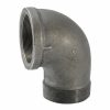 Piping Systems Southland Black Iron | 4-In Fip Black Iron 90-Degree Elbow - Barcoded