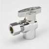 Valves, Fittings & Connectors ProLine Series Angle Stops | Chrome Plated Brass 1/2-In Swt X 3/8-In Comp Angle Stop