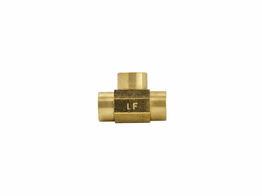 Valves, Fittings & Connectors ProLine Series Brass Fittings & Nipples | Brass 1/4-In Fip X 1/4-In Fip X 1/4-In Fip Tee