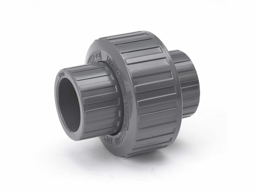 Valves, Fittings & Connectors B&K Plastic | S80 Pvc 2-In Solv X 2-In Solv Union