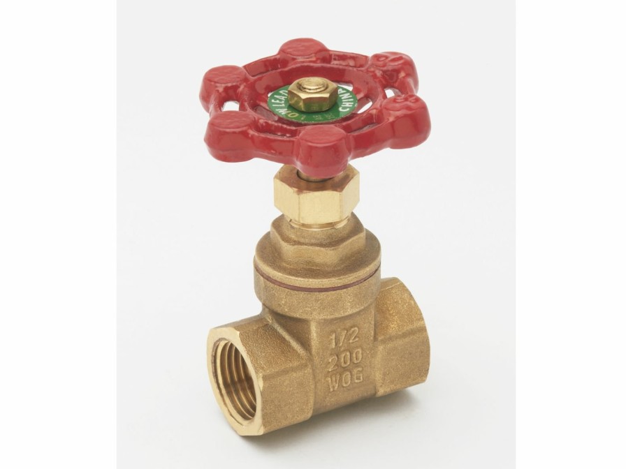 Valves, Fittings & Connectors ProLine Series Plumbing Valves | Brass 1/4-In Fip X 1/4-In Fip Heavy Duty Gate Valve - Lead-Free