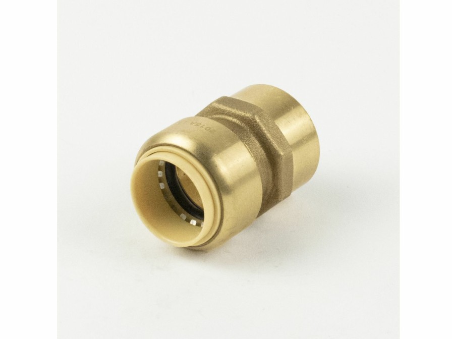 Valves, Fittings & Connectors ProLine Series Brass Push Fit | 1-In Pf X Fip Brass Push Fit Female Adapter