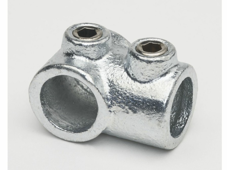 Structural Fittings & Pipe SteelTek Tees | Galvanized 3/8-In Single Socket Tee