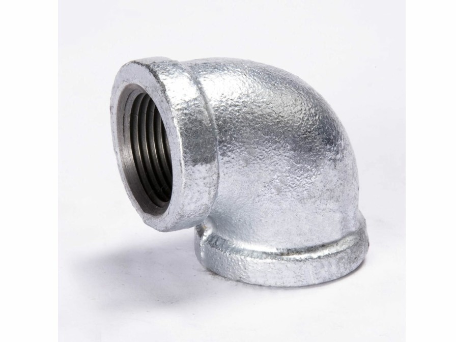 Piping Systems Southland Galvanized Iron | 4-In Fip Galvanized 90-Degree Elbow - Barcoded