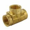 Valves, Fittings & Connectors ProLine Series Brass Fittings & Nipples | Brass 3/4-In Fip X 3/4-In Fip X 3/4-In Fip Tee