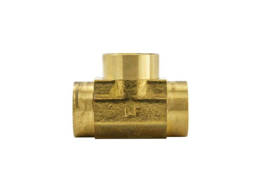 Valves, Fittings & Connectors ProLine Series Brass Fittings & Nipples | Brass 3/4-In Fip X 3/4-In Fip X 3/4-In Fip Tee