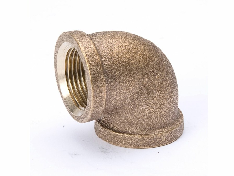 Piping Systems Southland Fittings | 1-1/4-In Fip Red Brass 90° Elbow