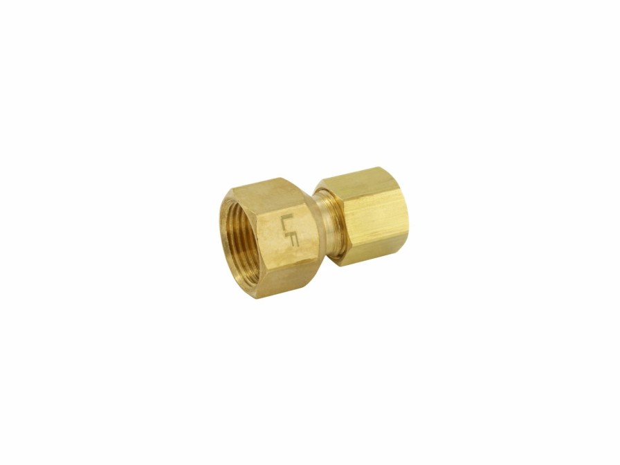 Valves, Fittings & Connectors ProLine Series Flare Fittings | Brass 1/4-In Fl X 3/8-In Comp Fine Thread Compression Adapter