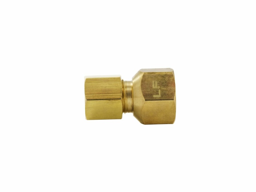 Valves, Fittings & Connectors ProLine Series Flare Fittings | Brass 1/4-In Fl X 3/8-In Comp Fine Thread Compression Adapter