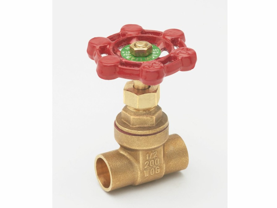 Valves, Fittings & Connectors ProLine Series Plumbing Valves | Brass 3/4-In Swt X 3/4-In Swt Compact Pattern Gate Valve - Lead-Free