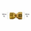 Valves, Fittings & Connectors ProLine Series Flare Fittings | Brass 3/8-In Fl Swivel Adapter