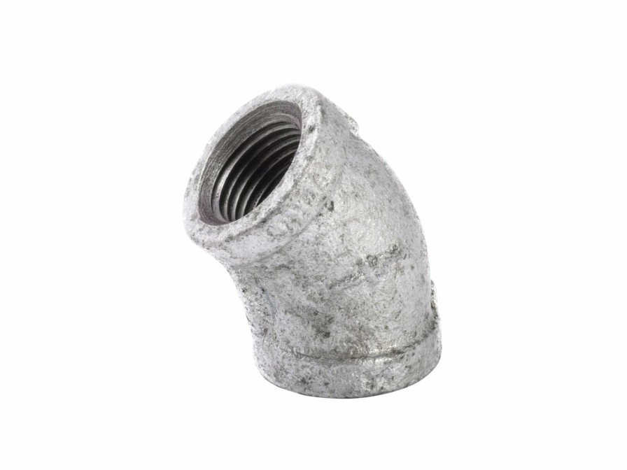 Piping Systems Southland Galvanized Iron | 1/2-In Fip Galvanized 45-Degree Elbow - Bulk