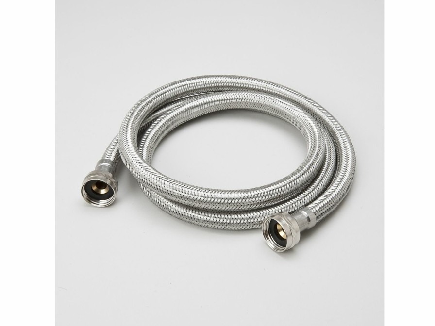 Valves, Fittings & Connectors ProLine Series Appliance Connectors | 3/4-In Fht X 3/4-In Fht X 60-In Braided Stainless Steel Washing Machine Connector