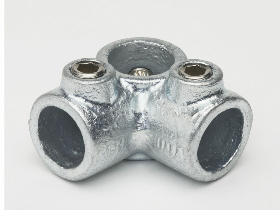 Structural Fittings & Pipe SteelTek Tees | Galvanized 3/8-In 90 Side Outlet Tee