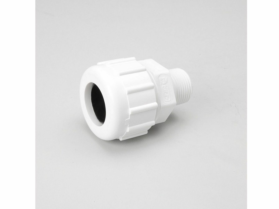 Valves, Fittings & Connectors B&K Plastic | Pvc 2-In Comp X 2-In Mip Adapter