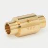 Valves, Fittings & Connectors ProLine Series Plumbing Valves | Brass 1/2-In Swt X 1/2-In Swt In-Line Check Valve - Lead-Free