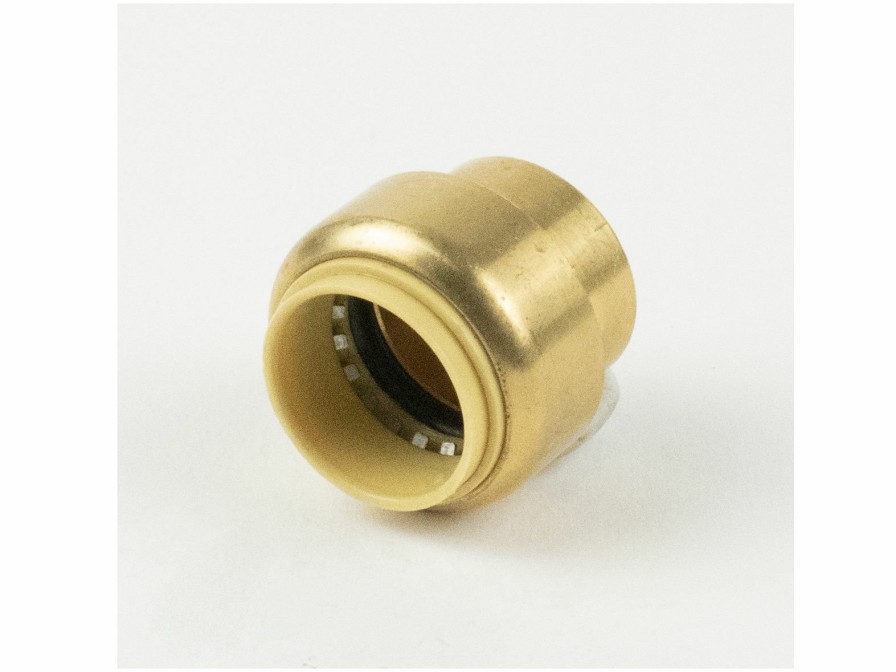 Valves, Fittings & Connectors ProLine Series Brass Push Fit | 3/4-In Pf Brass Push Fit Cap