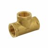 Valves, Fittings & Connectors ProLine Series Brass Fittings & Nipples | Brass 3/8-In Fip X 3/8-In Fip X 3/8-In Fip Tee