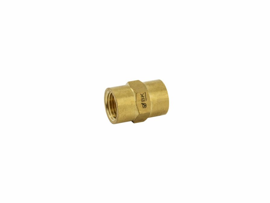 Valves, Fittings & Connectors ProLine Series Brass Fittings & Nipples | Brass 1/8-In Fip X 1/8-In Fip Coupling