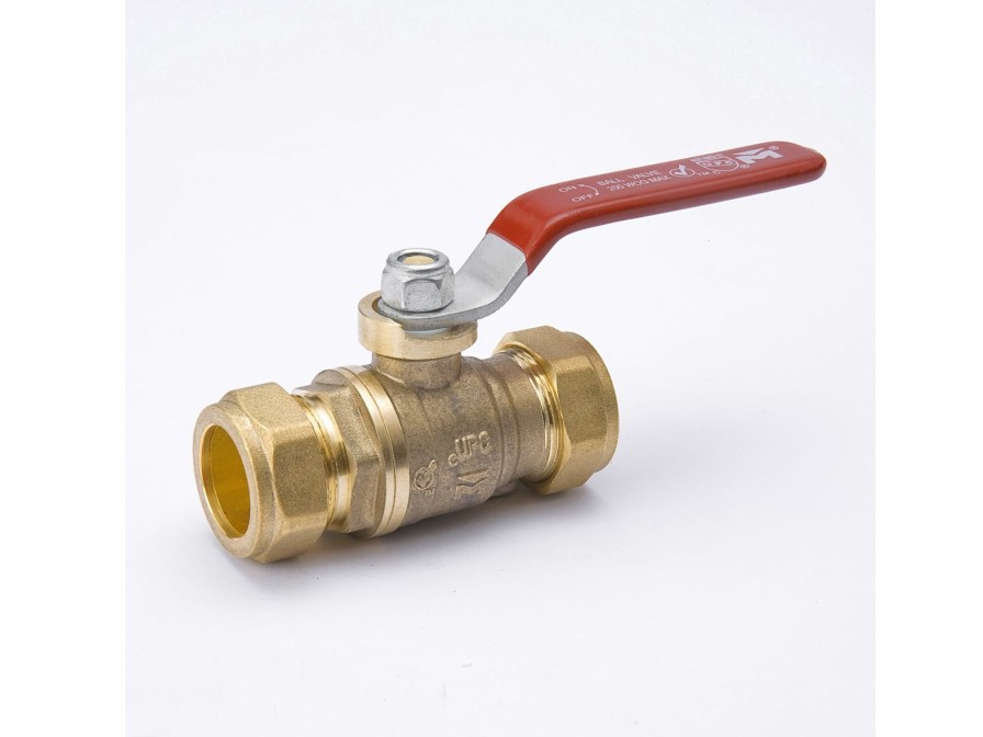 Valves, Fittings & Connectors ProLine Series Ball Valves | Brass 1-In Comp X 1-In Comp Ball Valve - Lead-Free