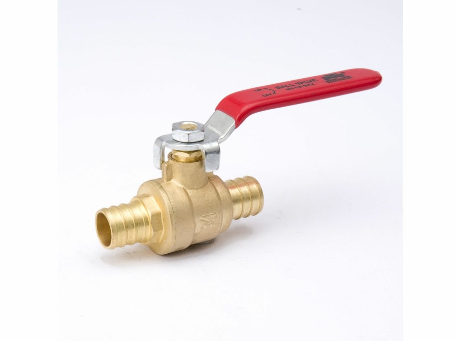 Valves, Fittings & Connectors ProLine Series Ball Valves | Brass 3/8-In Pex X 3/8-In Pex Ball Valve - Lead-Free