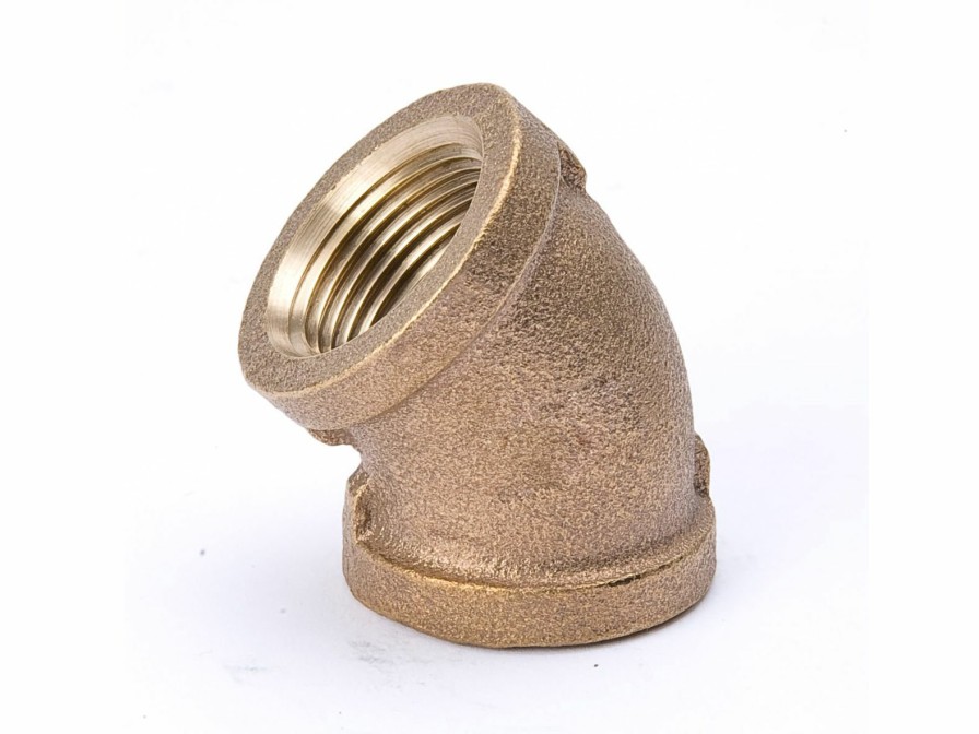 Piping Systems Southland Fittings | 3/4-In Fip Red Brass 45° Elbow