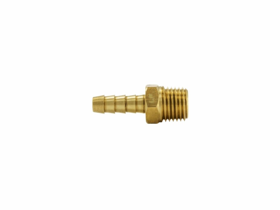 Valves, Fittings & Connectors ProLine Series Brass Barbed Fittings | Brass 1/4-In Barb X 1/4-In Mip Male Adapter