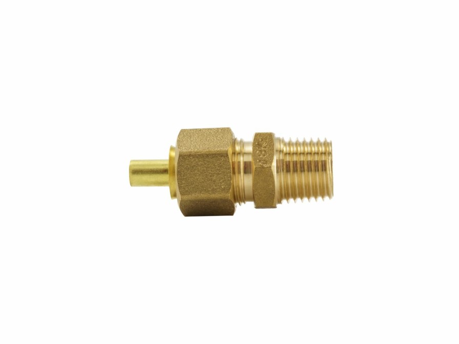 Valves, Fittings & Connectors ProLine Series Compression Fittings | Brass 3/8-In Comp X 1/4-In Mip Connector