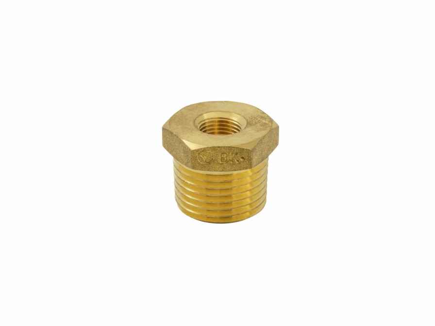 Valves, Fittings & Connectors ProLine Series Brass Fittings & Nipples | Brass 1/2-In Mip X 1/8-In Fip Hex Bushing