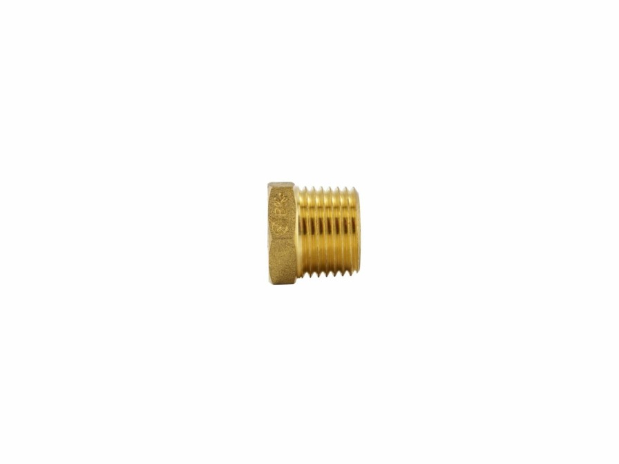 Valves, Fittings & Connectors ProLine Series Brass Fittings & Nipples | Brass 1/2-In Mip X 1/8-In Fip Hex Bushing