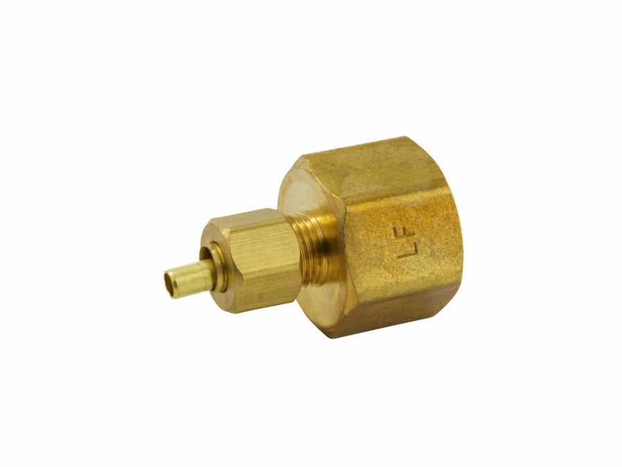 Valves, Fittings & Connectors ProLine Series Compression Fittings | Brass 1/4-In Comp X 1/2-In Fip Coupling