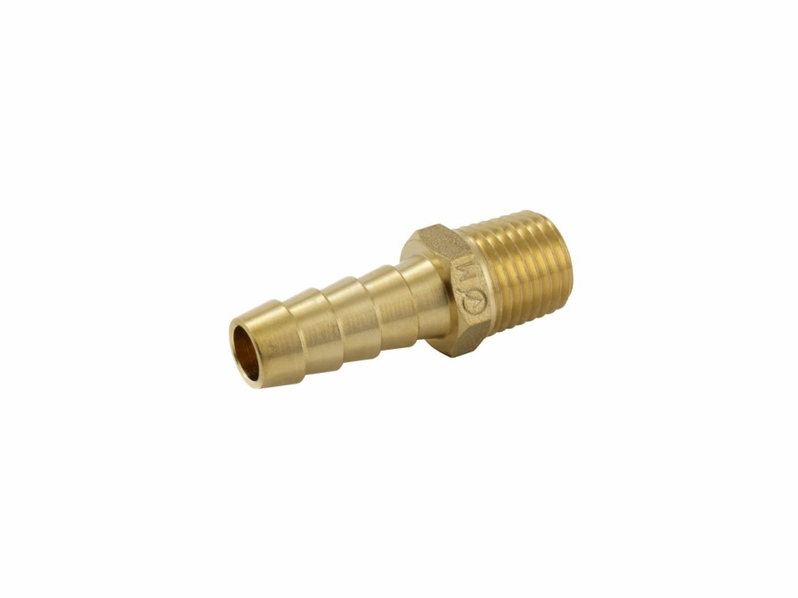 Valves, Fittings & Connectors ProLine Series Brass Barbed Fittings | Brass 3/8-In Barb X 1/4-In Mip Male Adapter