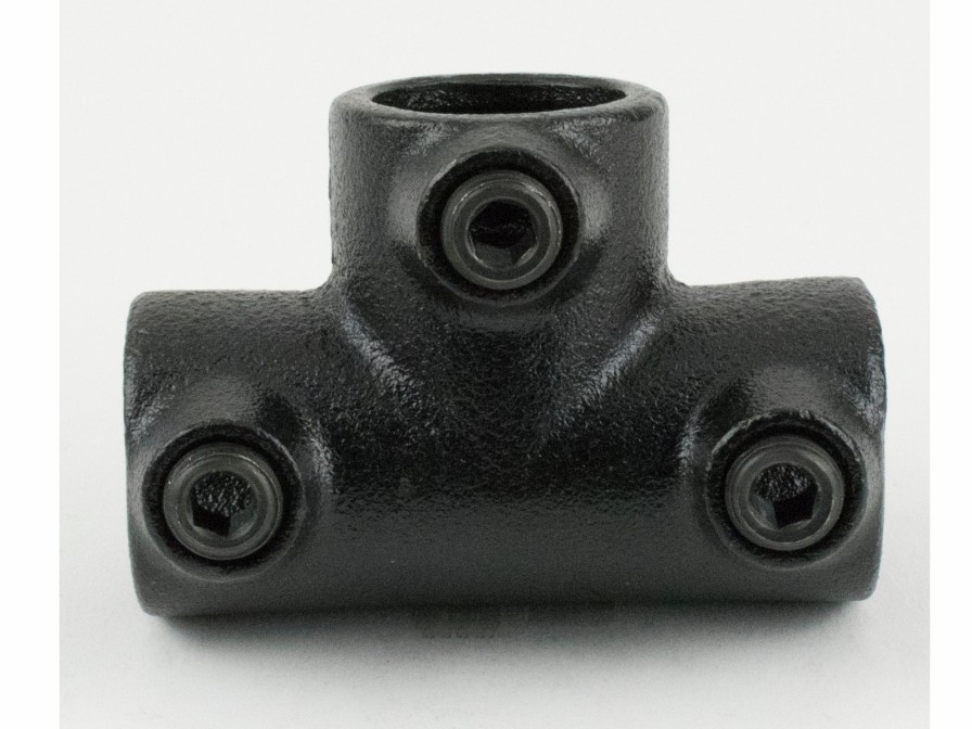 Structural Fittings & Pipe SteelTek Tees | Black 3/4-In Three Socket Tee