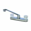 Bath & Kitchen Products B&K Kitchen | Two Acrylic Handle Less Spray - Chrome (Clamshell)