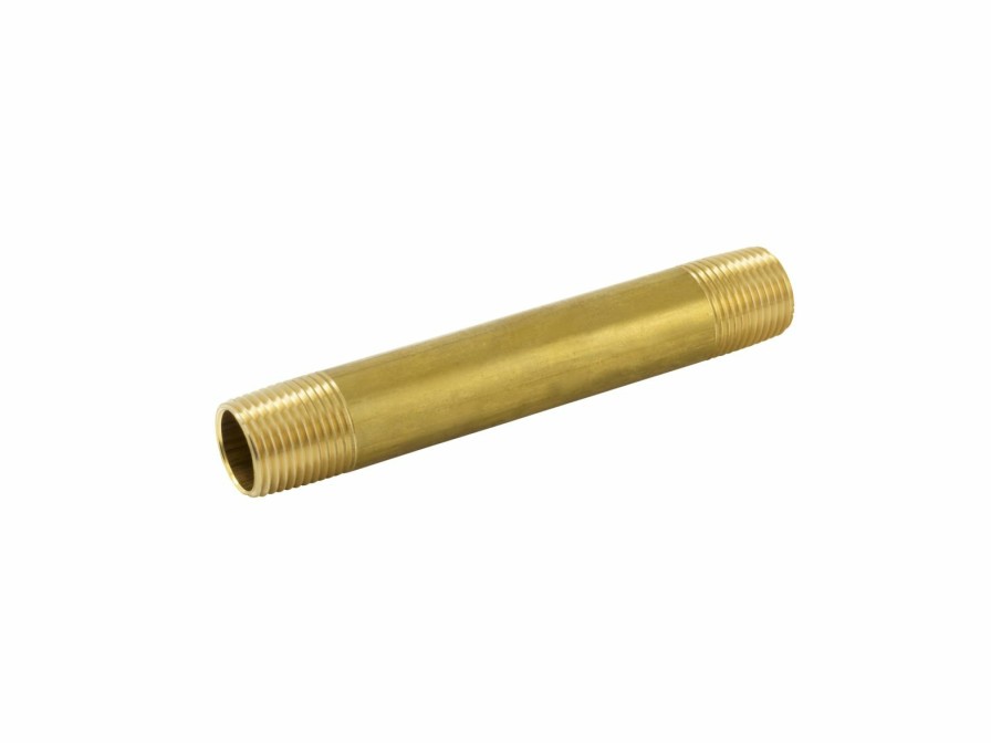 Valves, Fittings & Connectors ProLine Series Brass Fittings & Nipples | Brass 3/8-In Mip X 4-In Nipple