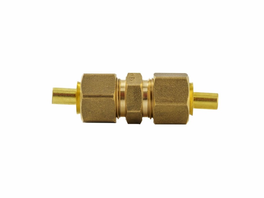 Valves, Fittings & Connectors ProLine Series Compression Fittings | Brass 3/8-In Comp X 3/8-In Comp Union