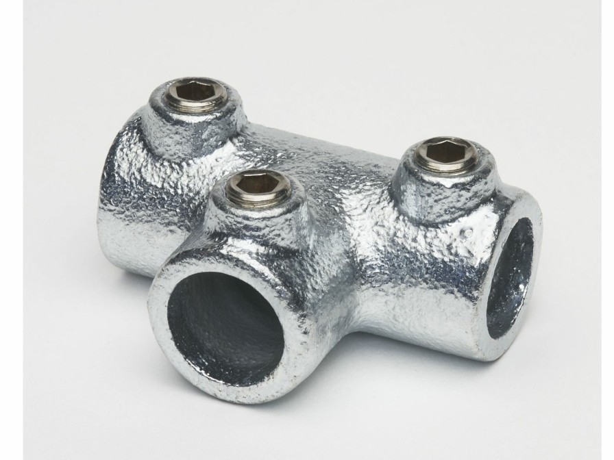 Structural Fittings & Pipe SteelTek Tees | Galvanized 3/8-In Single Socket Tee